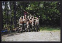 Photograph of Air Force ROTC cadets at field training